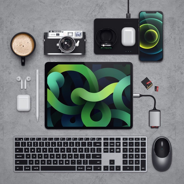 Satechi Slim X3 Bluetooth Backlit Keyboard - Space Grey - Macfixit Australia