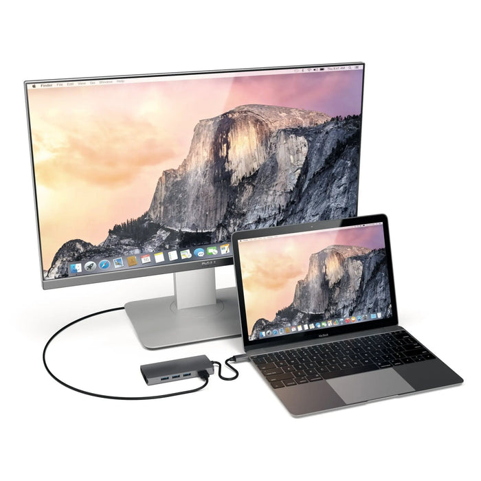 Satechi Type - C Multi - Port Adapter 4K HDMI w - Ethernet V2 - Macfixit Australia
