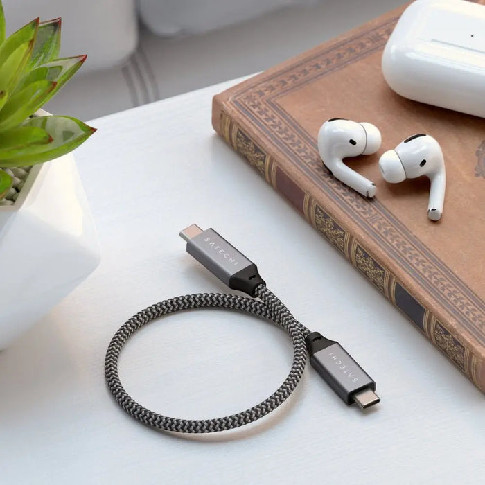 Satechi USB - 4 USB - C to USB - C Cable - 25cm - Macfixit Australia