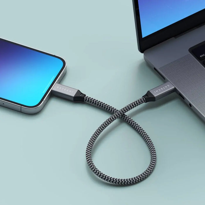 Satechi USB - 4 USB - C to USB - C Cable - 25cm - Macfixit Australia
