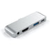 Satechi USB - C Mobile Pro Hub - Silver - Macfixit Australia