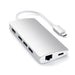 Satechi USB - C Multi - Port Adapter 4K HDMI w - Ethernet V2 - Silver - Macfixit Australia