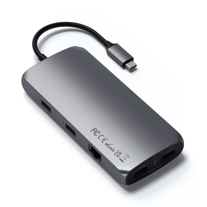 Satechi USB - C Multiport MX Adapter - Space Grey - Macfixit Australia