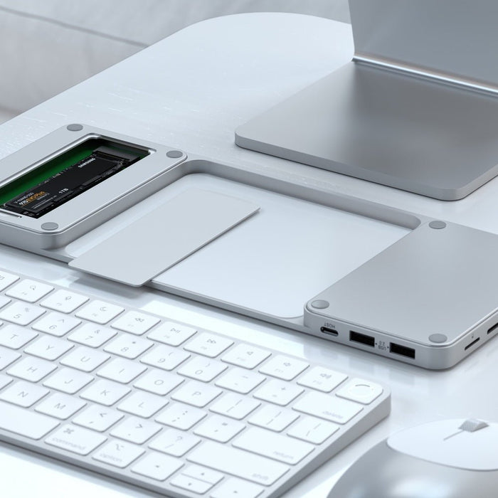 Satechi USB - C Slim Dock for 24” iMac - Silver - Macfixit Australia