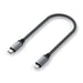 Satechi USB - C to Lightning Short Cable 25cm - Space Grey - Macfixit Australia