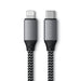 Satechi USB - C to Lightning Short Cable 25cm - Space Grey - Macfixit Australia