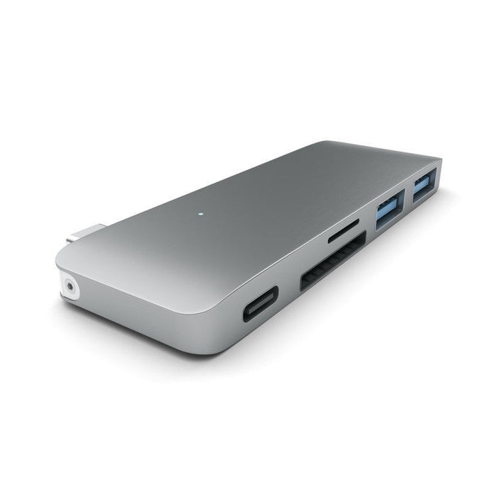 Satechi USB - C Type - C USB 3.0 3 in 1 Combo USB - C Hub - Space Grey - Macfixit Australia