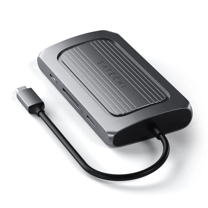 Satechi USB4 Multiport Adapter with 8K HDMI - Space Grey - Macfixit Australia