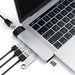 Satechi Type-C Pro Hub w- Ethernet & 4K HDMI - Silver