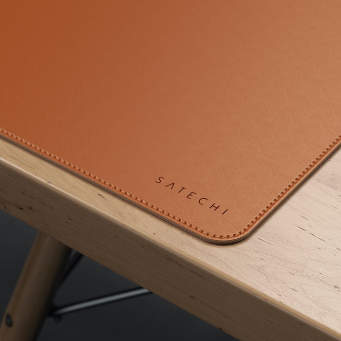 Satechi Eco Leather Deskmate Desk Mat - Brown