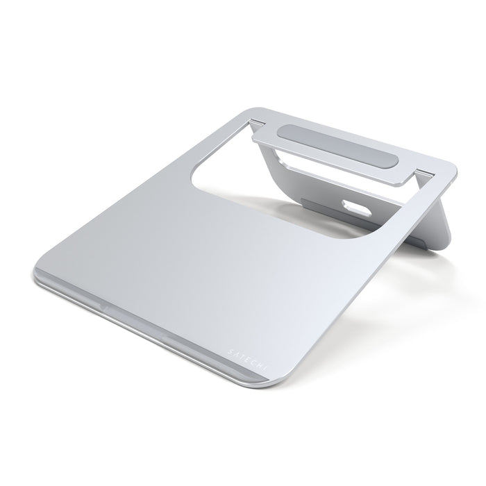 Satechi Lightweight Aluminum Portable Laptop Stand for Laptops, Notebooks, and Tablets - Silver