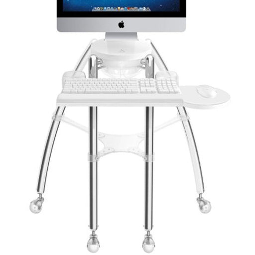 Rain Design iGo stand for your flat panel iMac or Cinema Display 24" - Sitting model