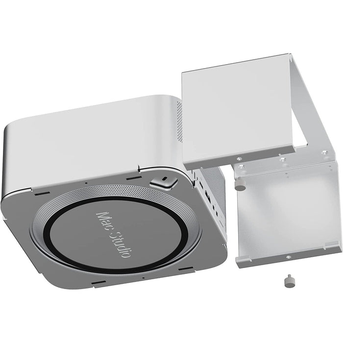 SENGTEK Aluminum Under Desk Mount for Apple Mac Studio, Mac Mini - Easy Installation & Removable Tray - Macfixit Australia
