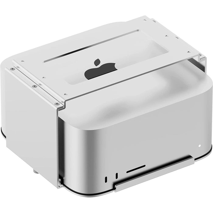 SENGTEK Aluminum Under Desk Mount for Apple Mac Studio, Mac Mini - Easy Installation & Removable Tray - Macfixit Australia