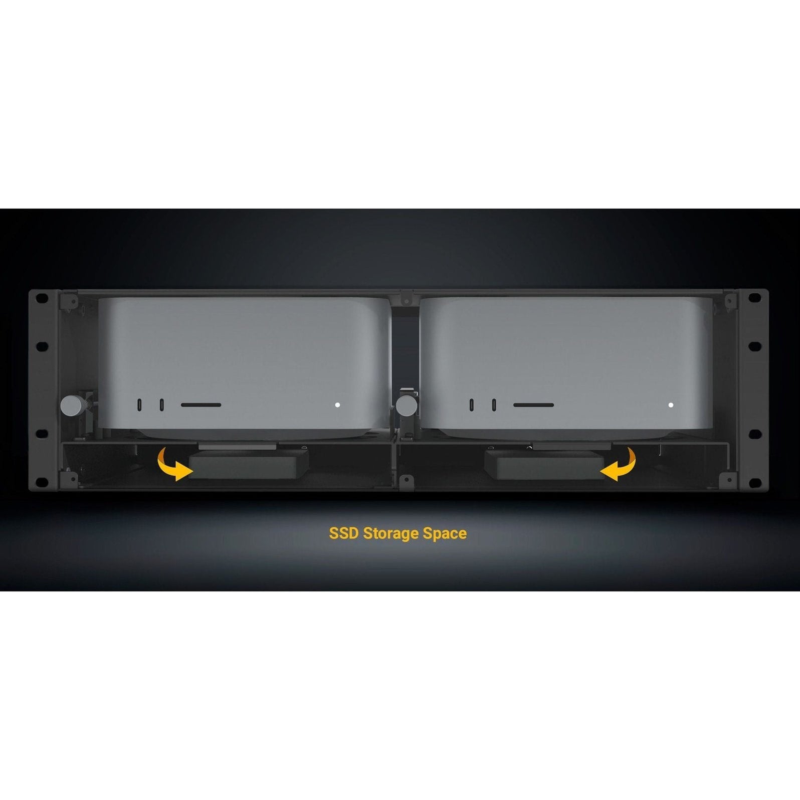 Sonnet RackMac Studio Pro 3U Rackmount Enclosure for Two Mac Studios ...