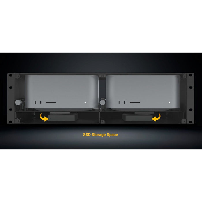 Sonnet RackMac Studio Pro 3U Rackmount Enclosure for Two Mac Studios - Macfixit Australia