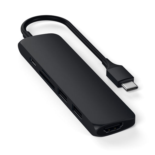 Satechi Slim USB-C MultiPort Adapter Version 2 - Black