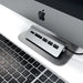Satechi USB-C Aluminium USB Hub & Card Reader - Space Grey