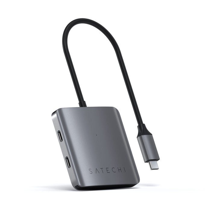 Satechi Aluminium 4 Port USB-C Hub - Space Grey