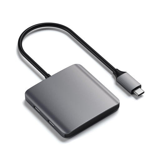 Satechi Aluminium 4 Port USB-C Hub - Space Grey