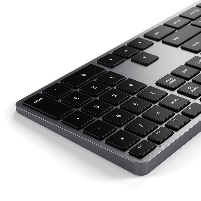 Satechi Slim W3 Wired USB-C Backlit Keyboard - Space Grey