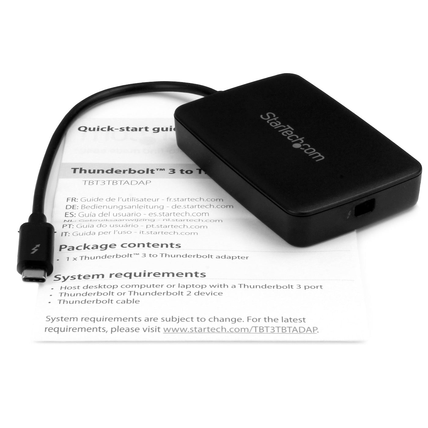 Startech Thunderbolt 3 to Thunderbolt 1 & 2 Adapter - Macfixit Australia
