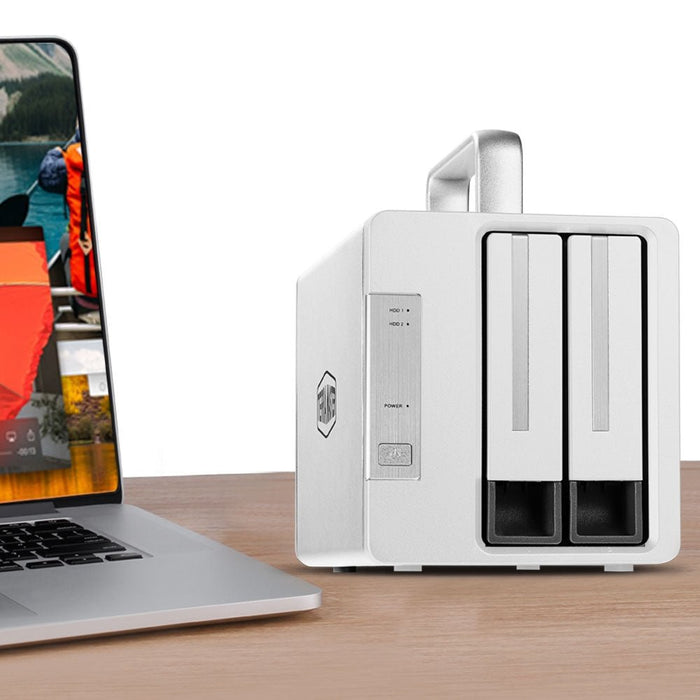 TerraMaster TD2 Thunderbolt 3 2 - Bay RAID Enclosure - Macfixit Australia