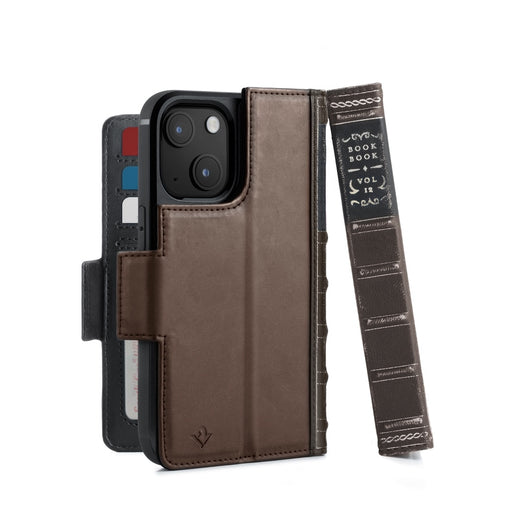 Twelve South BookBook for iPhone 13 MagSafe - Brown