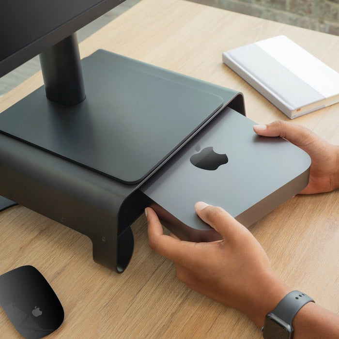 Twelve South Curve Riser for iMac & Displays - Black - Macfixit Australia