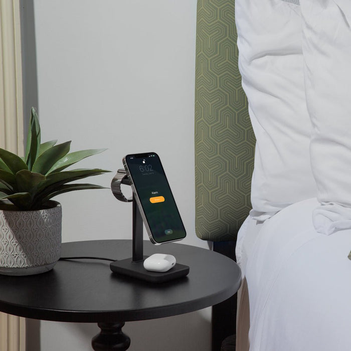 Twelve South HiRise 3 Triple Wireless Charger - Black - Macfixit Australia