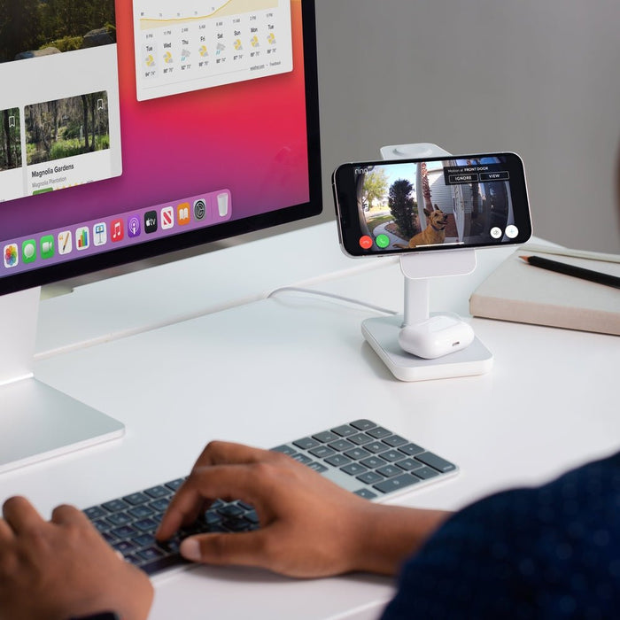 Twelve South HiRise 3 Triple Wireless Charger - White - Macfixit Australia