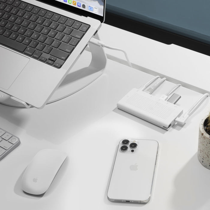Twelve South - StayGo USB - C Hub - White - Macfixit Australia