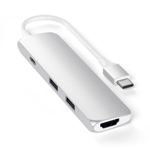Satechi Slim USB-C MultiPort Adapter - Silver