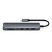 Satechi USB-C Slim Multiport with Ethernet Adapter - Space Grey