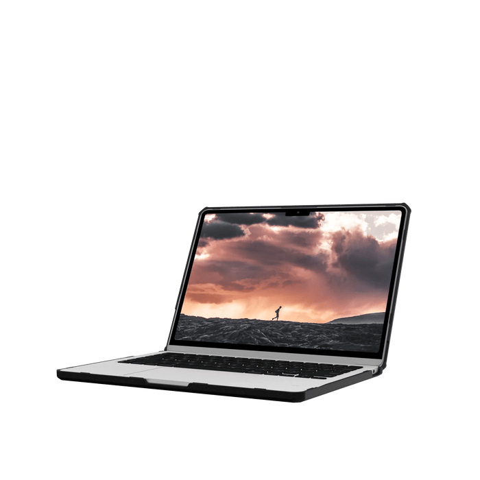 UAG Plyo Rugged Case for MacBook Air 15" M2/M3/M4 - Ice Black - Macfixit Australia