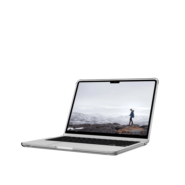 UAG U Lucent - MacBook Air 13 M2 2022 - Ice / Black - Macfixit Australia
