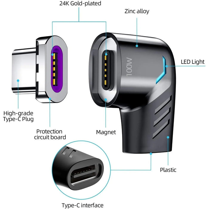 USB - C Magnetic Magsafe Style Adapter - Macfixit Australia
