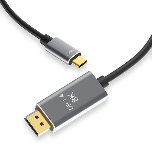 USB C to DisplayPort 1.4 Cable 8K - 2 meter - Macfixit Australia