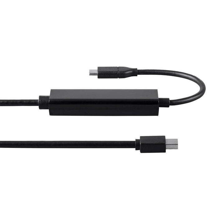 USB Type - C to Mini DisplayPort 3.1 Cable - 5Gbps, Active, 4K@60Hz, 1.5 m - Black - Macfixit Australia