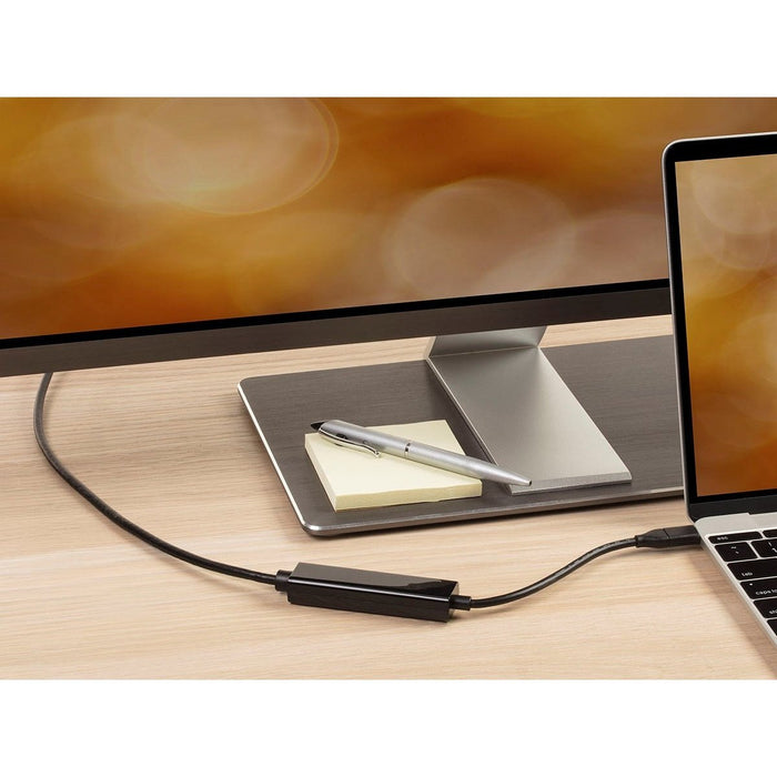 USB Type - C to Mini DisplayPort 3.1 Cable - 5Gbps, Active, 4K@60Hz, 1.5 m - Black - Macfixit Australia