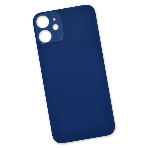 iPhone 12 mini Aftermarket Blank Rear Glass Panel, New - Blue