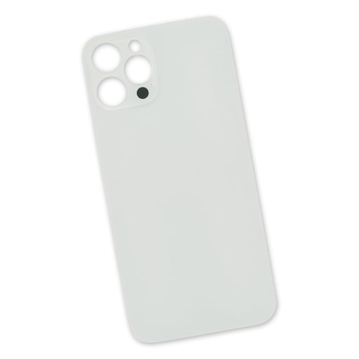 iPhone 12 Pro Max Aftermarket Blank Rear Glass Panel - Silver